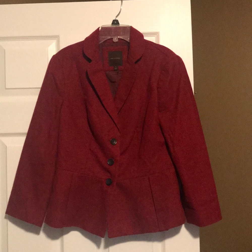 Red blazer